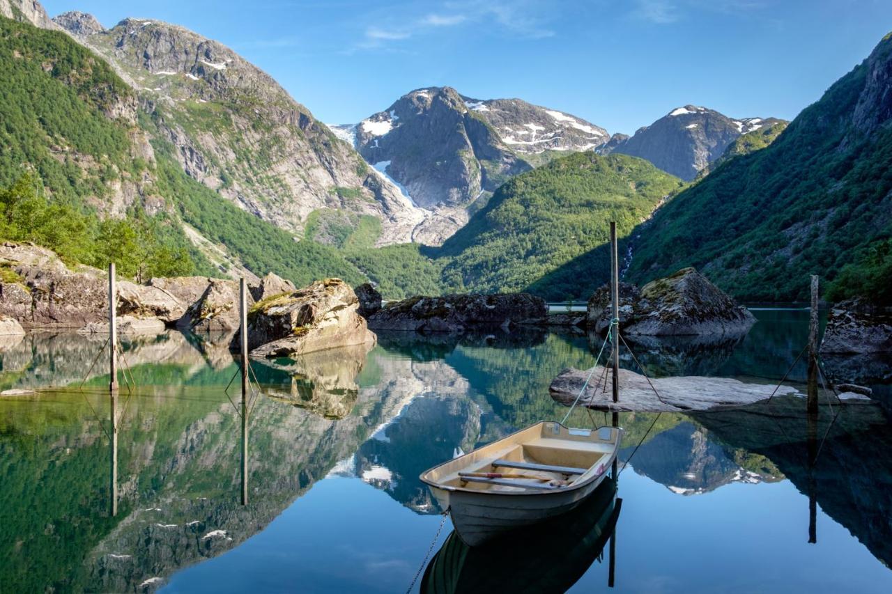 Husnes Sentrum Hotell المظهر الخارجي الصورة