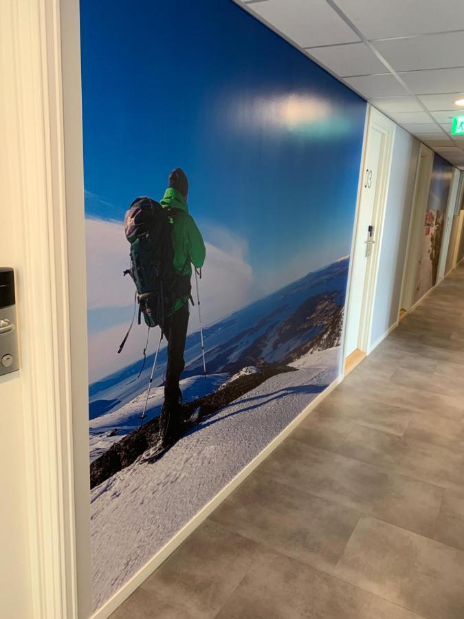 Husnes Sentrum Hotell المظهر الخارجي الصورة