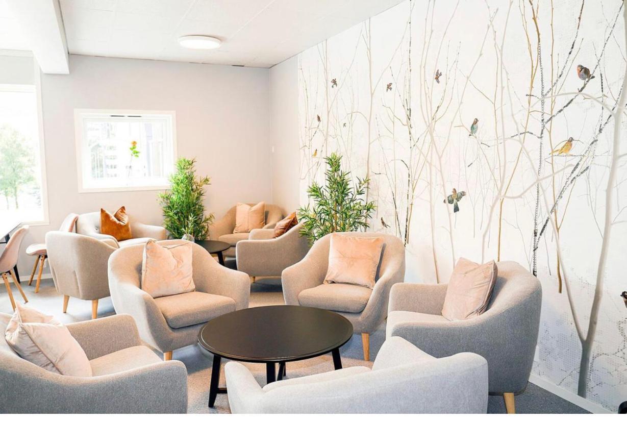 Husnes Sentrum Hotell المظهر الخارجي الصورة