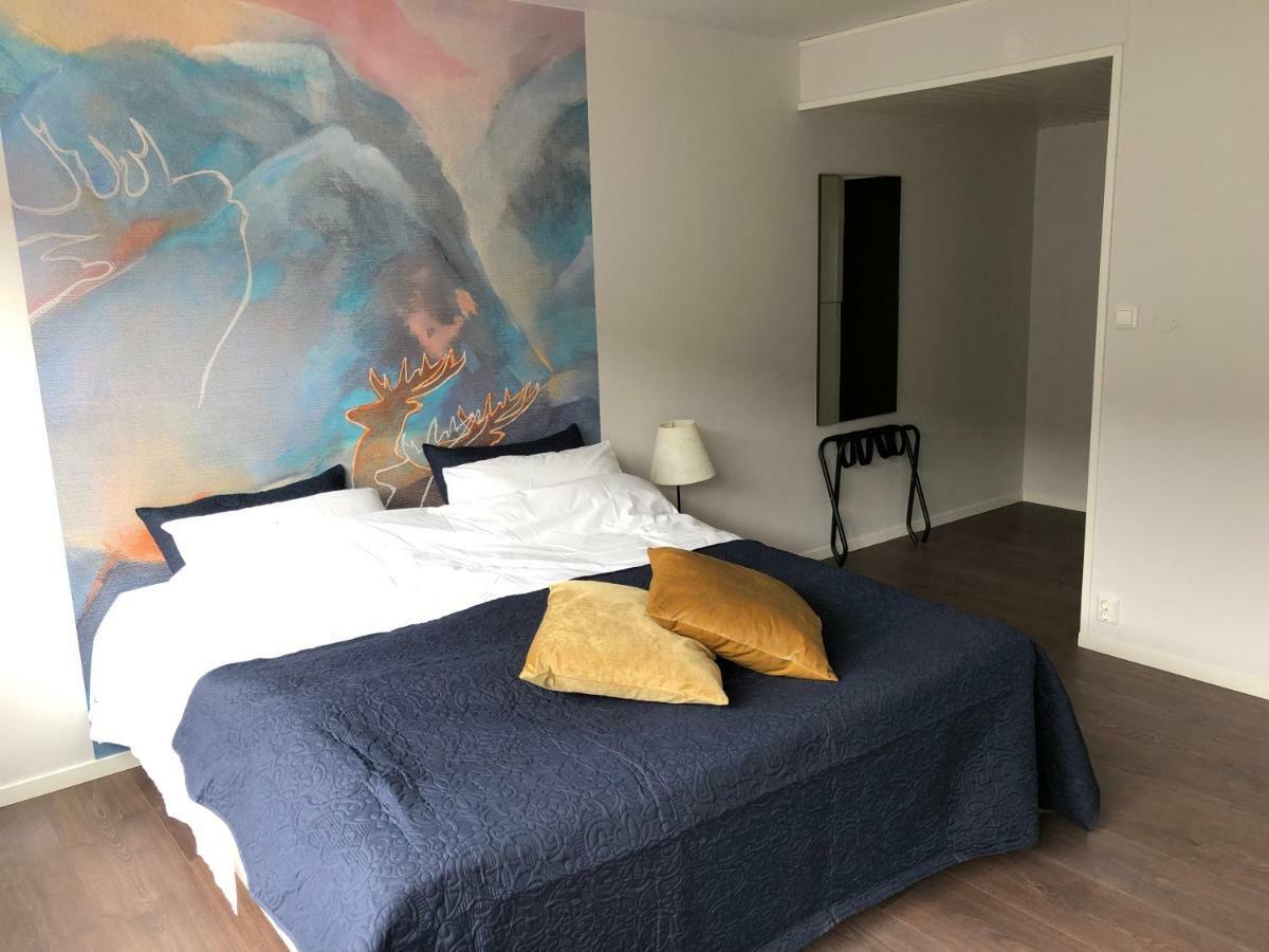 Husnes Sentrum Hotell المظهر الخارجي الصورة